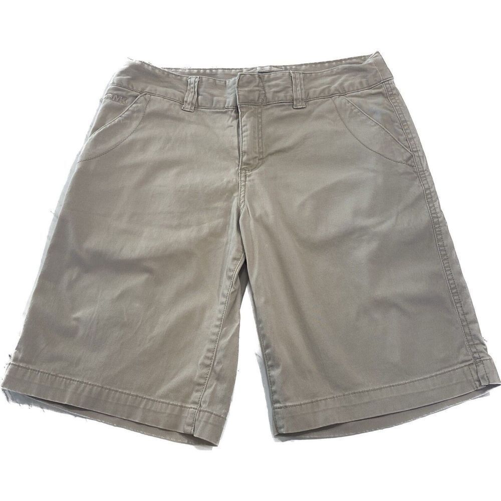 Mountain Khakis Lake Lodge Khaki Beige Casual Shorts Women's Size 6 Euc